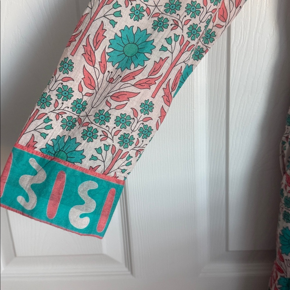 Marea By Liz Joy Flounce Shirt Dress Size S - Picture 4 of 12